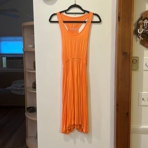 Lavish,Tangerine,Racerback,Pockets,Dress/Cover Up,Medium,NWOT